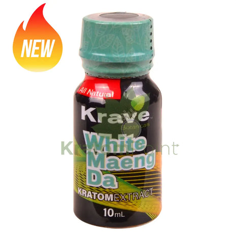 Krave White Maeng Da Kratom Extract 10ml 1 bottle