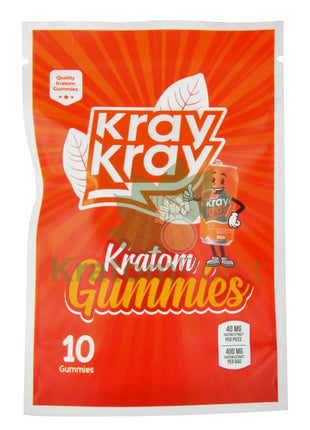 Kray Kray Classic Kratom Gummies 40mg 10ct