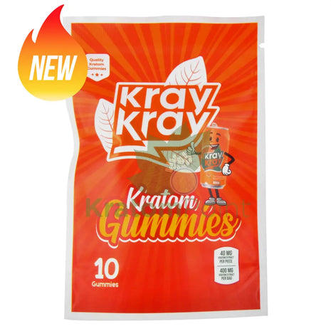 Kray Kray Classic Kratom Gummies 40mg 10ct