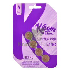 Kream Ohmz Grape 7-OH + Pseudo + MIT Tablets 4 count Hydroxy