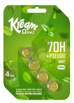 Kream Ohmz Mint 7-OH + Pseudo Tablets 4 count Hydroxy