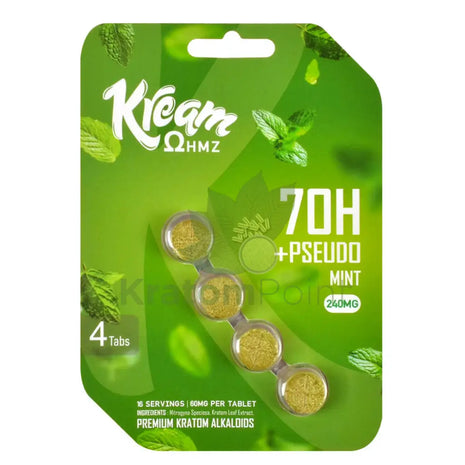 Kream Ohmz Mint 7-OH + Pseudo Tablets 4 count Hydroxy