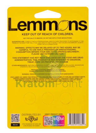 Lemons 7-Hydroxymitragynine Strawberry 6 Count Tablets Hydroxy