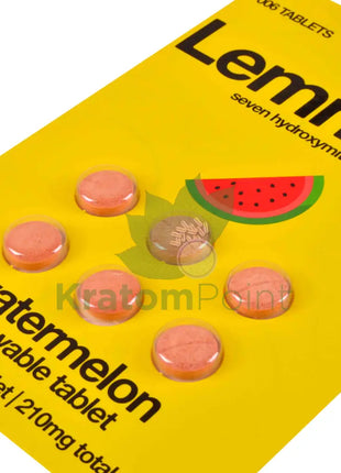 Lemons 7-Hydroxymitragynine Watermelon 6 Count Tablets Hydroxy