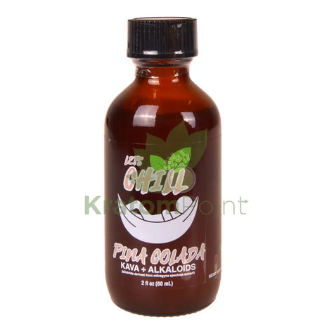Lets Chill Pina Colada Kava + Alkaloids Shot 60ml Kava & Kratom