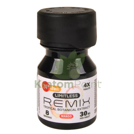Limitless Remix Tropical Botanical Extract 30mg Mango 4ct kratom extract