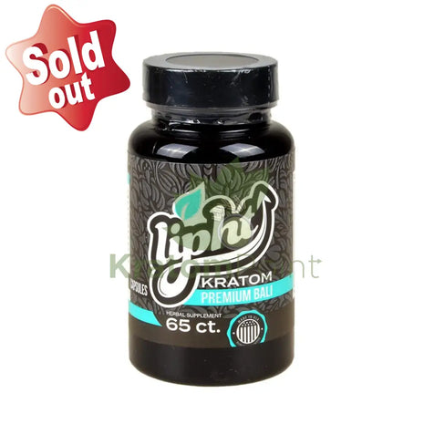 Lipht Kratom Premium Bali Capsules 65ct