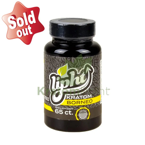 Lipht Kratom Premium Borneo Capsules 65ct