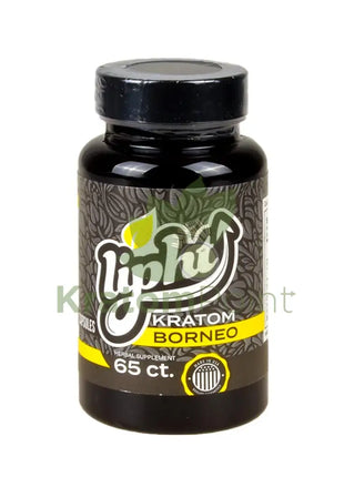 Lipht Kratom Premium Borneo Capsules 65ct