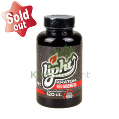 Lipht Kratom Premium Red Maeng Da Capsules 120ct