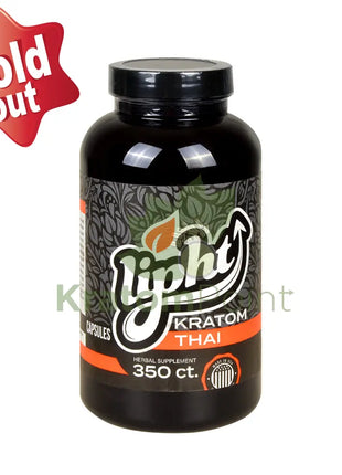 Lipht Kratom Thai Capsules 350ct