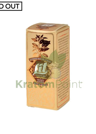 Lit Culture Kratom Extract Butter Scotch 15Ml