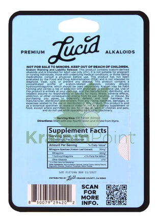 Lucid 200mg Blue Slushie Premium Black Label Alkaloids 5ct