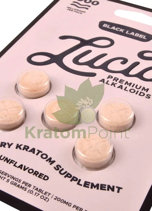 Lucid 200mg Unflavored Premium Black Label Alkaloids 5ct