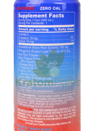 Magic Dose Euphoric Seltzer Rocket Pop 12fl oz can
