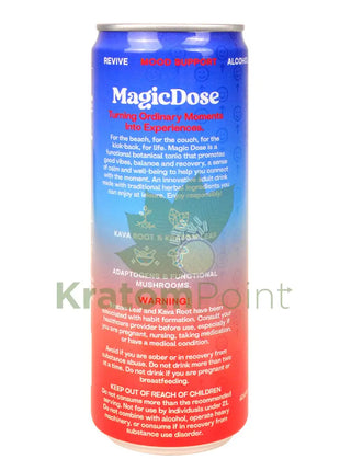 Magic Dose Euphoric Seltzer Rocket Pop 12fl oz can