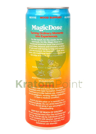 Magic Dose Euphoric Seltzer Tropical Mango 12fl oz can