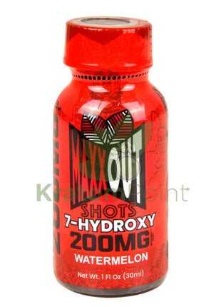 Maxx Out 7-hydroxy 30ml Watemelon Shot 200mg 1ct bottle Hydroxy