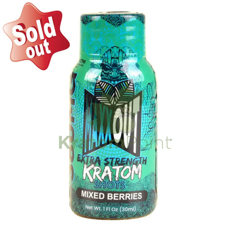 Maxx Out Extra Strength 30Ml Berry Mix Kratom Shot 1Ct Bottle