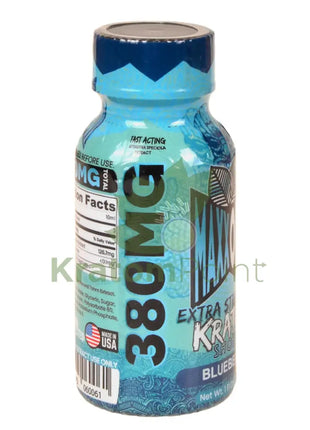 Maxx Out Extra Strength 30ml Blueberry Kratom Shot 1ct bottle