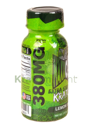 Maxx Out Extra Strength 30ml Lemon Lime Kratom Shot 1ct bottle