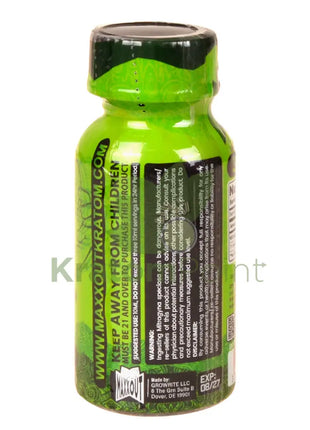 Maxx Out Extra Strength 30ml Lemon Lime Kratom Shot 1ct bottle