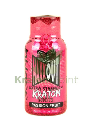 Maxx Out Extra Strength 30Ml Passion Fruit Kratom Shot 1Ct Bottle