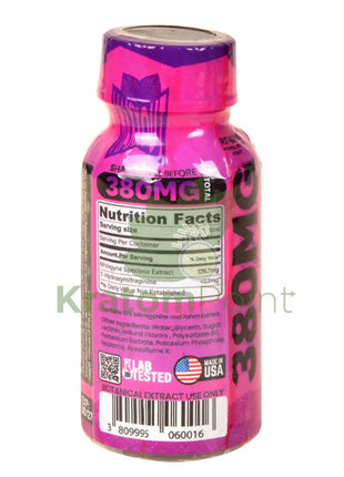 Maxx Out Extra Strength 30ml Peach Kratom Shot 1ct bottle