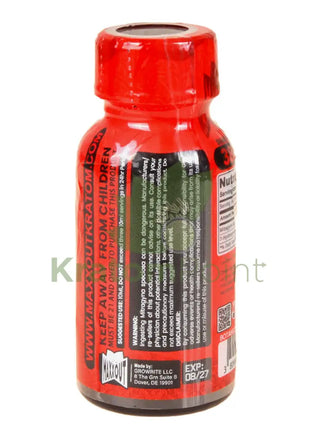 Maxx Out Extra Strength 30ml Watermelon Kratom Shot 1ct bottle