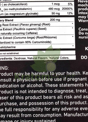 Meta Tabz KetaKapz European Euphoria Nootropics Spearmint 6 Capsules Nootropics