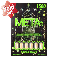 Meta Tabz KetaKapz European Euphoria Nootropics Spearmint 6 Capsules Nootropics