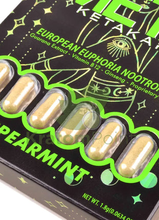 Meta Tabz KetaKapz European Euphoria Nootropics Spearmint 6 Capsules Nootropics