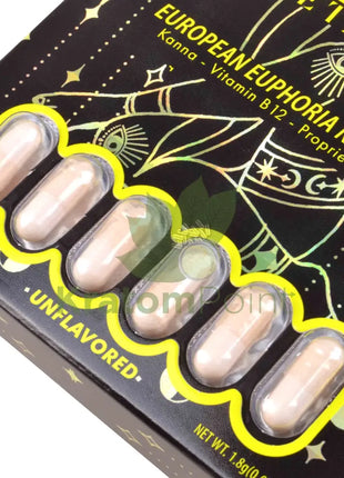 Meta Tabz KetaKapz European Euphoria Nootropics Unflavored 6 Capsules Nootropics