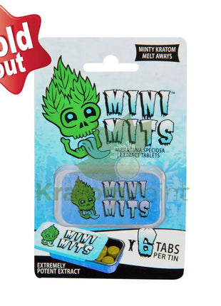 Mini Mits Kratom Tablets, 1 Tin