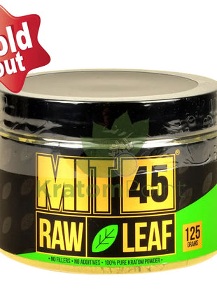 Mit 45 Raw Leaf Green Vein Powder, 125 grams