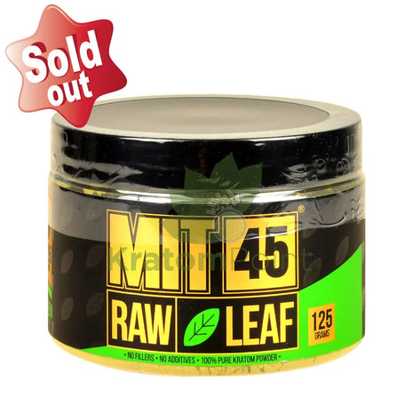 Mit 45 Raw Leaf Green Vein Powder, 125 grams