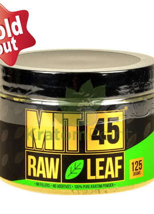 Mit 45 Raw Leaf Green Vein Powder, 125 grams