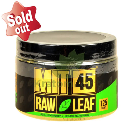 Mit 45 Raw Leaf Green Vein Powder, 125 grams