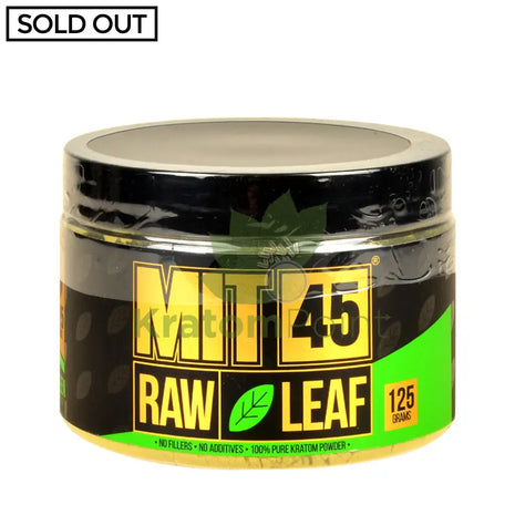 Mit 45 Raw Leaf Green Vein Powder, 125 grams