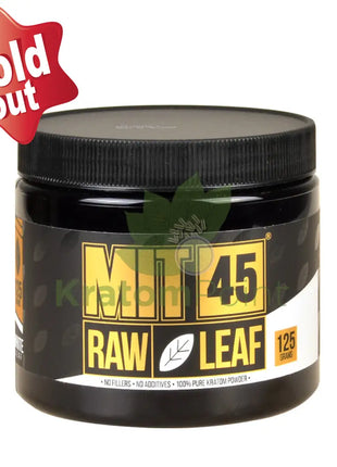 Mit 45 Raw Leaf White Vein Powder, 125 grams