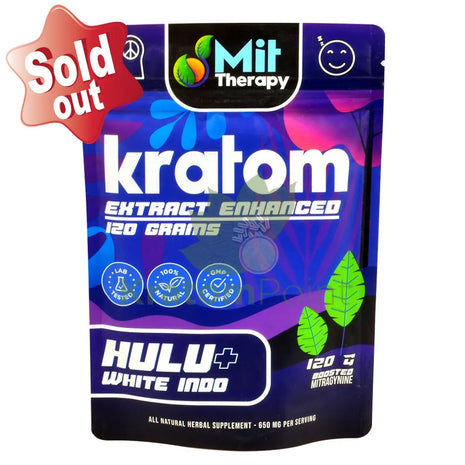 Mit Therapy Kratom Hulu + White Indo 120 Grams