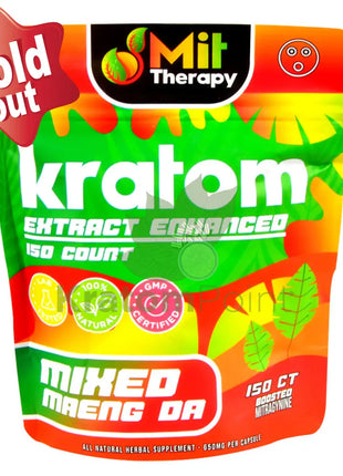 Mit Therapy Kratom Mixed Maeng Da 150 Count