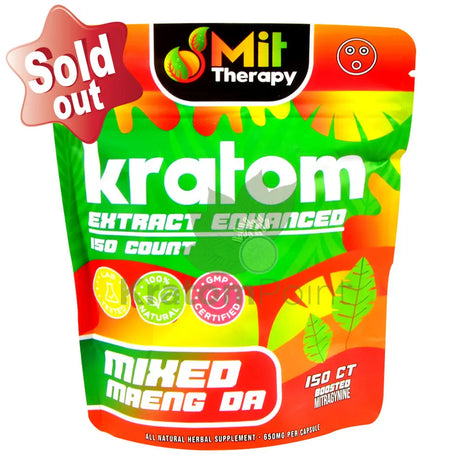 Mit Therapy Kratom Mixed Maeng Da 150 Count