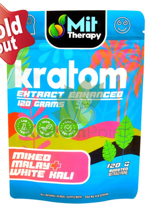 Mit Therapy Kratom Mixed Malay + White Kali 120 Grams