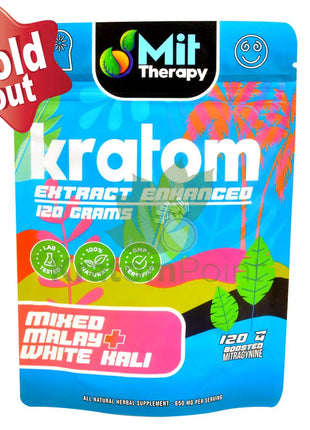 Mit Therapy Kratom Mixed Malay + White Kali 120 Grams