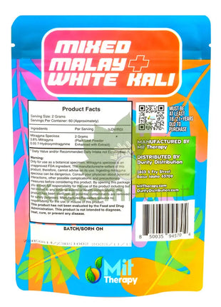 Mit Therapy Kratom Mixed Malay + White Kali 120 Grams