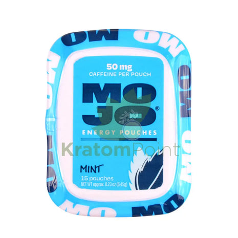 Mojo Mint Energy Pouches 50mg 15 count pouches Caffeine