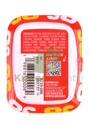 Mojo Tropical Punch Energy Pouches 50mg 15 count pouches Caffeine