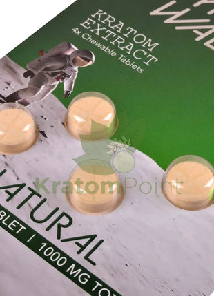 Moon Walker Natural Kratom Extract Tablets 250mg 4 count