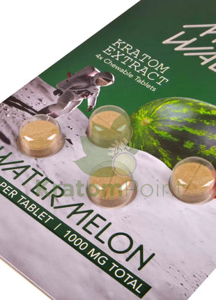 Moon Walker Watermelon Kratom Extract Tablets 250mg 4 count kratom extract